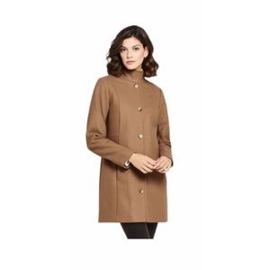 Land’s End Fit and Flare Long Wool Coat 16